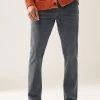 Next Dark Grey Soft Touch Stretch Bootcut Jeans -Fashion Men Shop C07448s