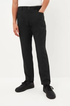 Next Machine Washable Plain Front Formal Trousers