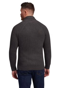 Raging Bull Grey Shawl Neck Cardigan 17 Raging Bull Grey Shawl Neck Cardigan -Fashion Men Shop C15300s6