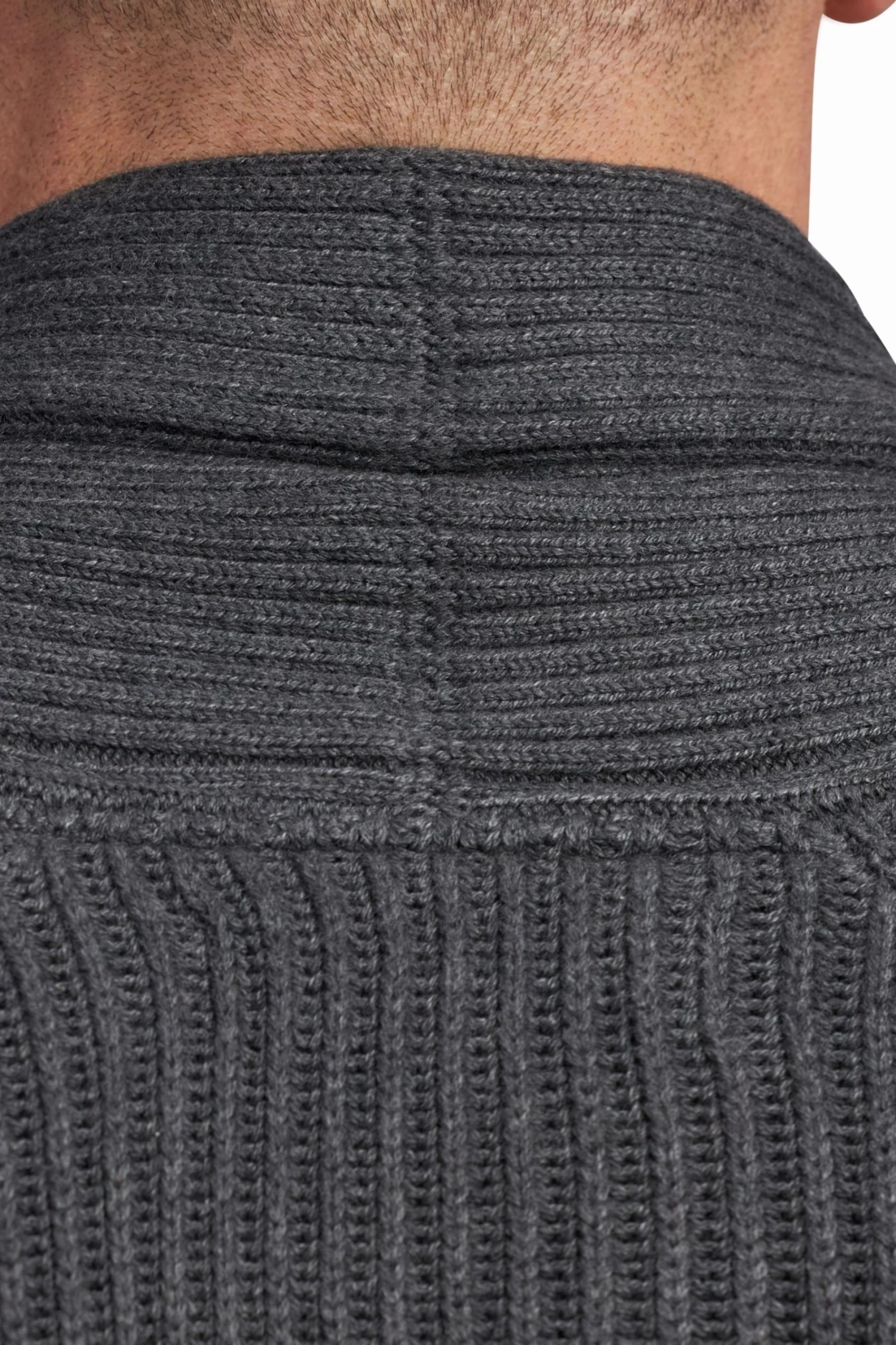 Raging Bull Grey Shawl Neck Cardigan 11 Raging Bull Grey Shawl Neck Cardigan - Image 9