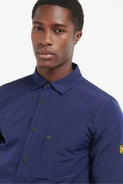 Barbour International Barbour® International Link Overshirt -Fashion Men Shop C19095s4