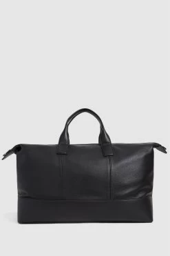 Reiss Carter Leather Travel Bag -Fashion Men Shop C23865s5