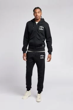 Franklin & Marshall Mens Arch Letter BB Zip Thru Sweat Top -Fashion Men Shop C26275s3