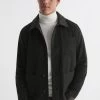 Reiss Connaught Cashmere Flannel Overshirt