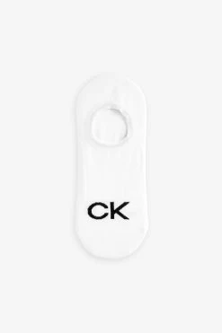 Calvin Klein High Cut White Logo Socks 3 Pack 5 Calvin Klein High Cut White Logo Socks 3 Pack -Fashion Men Shop C28757s2