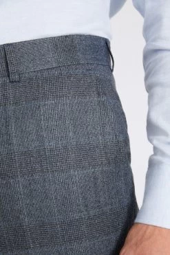 MOSS Slim Fit Teal Blue Dress Suit: Trousers 7 MOSS Slim Fit Teal Blue Dress Suit: Trousers -Fashion Men Shop C30 199s3