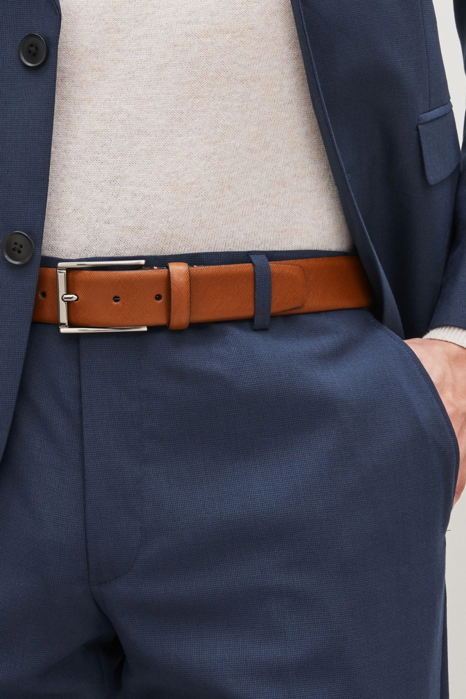 Next Tan Brown Signature Italian Leather Belt 3 Next Tan Brown Signature Italian Leather Belt