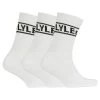Lyle & Scott Jock White Premium Sports Socks 3 Pack -Fashion Men Shop C33195s