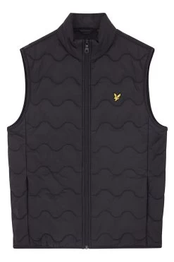 Lyle & Scott Black Crest Quilted Gilet