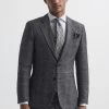 Reiss Babbington Single Breasted Check Blazer 1 Reiss Babbington Single Breasted Check Blazer -Fashion Men Shop C38 280s