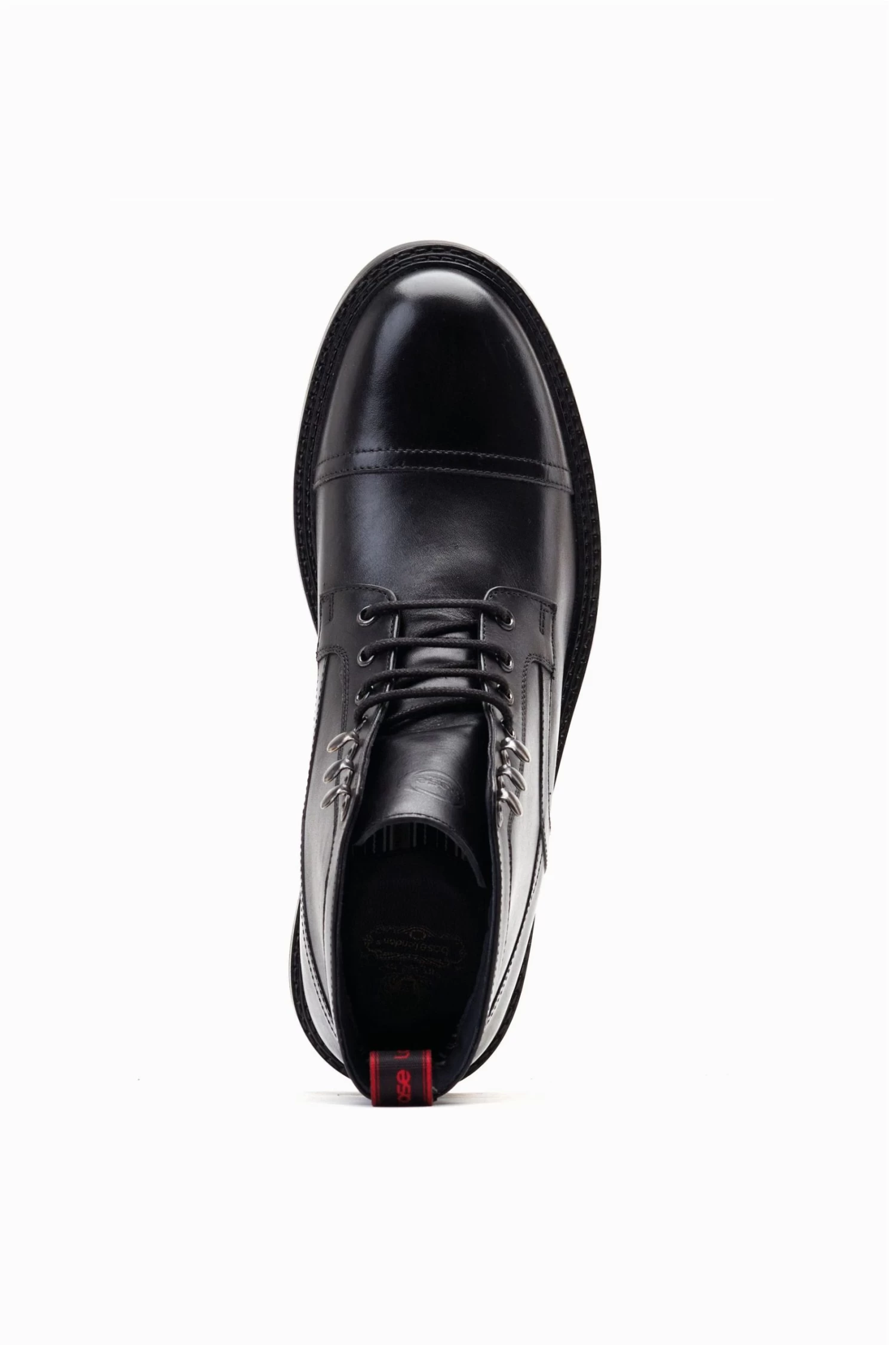 Base London Henderson Toe Cap Black Boots 6 Base London Henderson Toe Cap Black Boots - Image 4