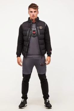 Zavetti Canada Atlin Black Gilet -Fashion Men Shop C39546s3