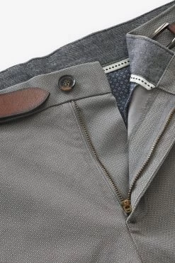 Next Slim Fit Belted Soft Touch Chino Trousers -Fashion Men Shop C43333s7