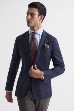 Reiss Keep Single Breasted Patch Pocket Blazer