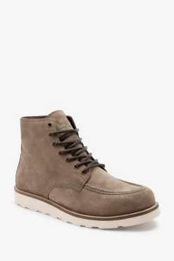 Next Leather Apron Mid Boots -Fashion Men Shop C44631s3