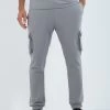 Ellesse Grey Labico Cargo Pants -Fashion Men Shop C45168s