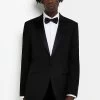 River Island Black Peak Tuxedo Jacket 1 River Island Black Peak Tuxedo Jacket -Fashion Men Shop C45358s