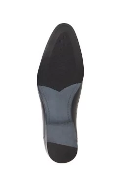 Jacamo Black Osbourne Leather Formal Slip On Extra Wide Fit Shoes -Fashion Men Shop C46720s4