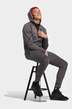 Adidas Mens Design For Gameday Full-Zip Hoodie -Fashion Men Shop C46754s3