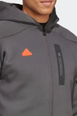 Adidas Mens Design For Gameday Full-Zip Hoodie -Fashion Men Shop C46754s4