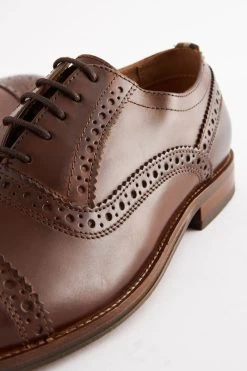 Next Oxford Square Toe Cap Brogues -Fashion Men Shop C48346s4