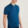 Next Knitted Zip Polo Shirt -Fashion Men Shop C55 584s