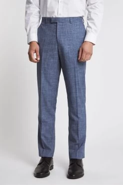 Jacamo Blue Texture Suit: Trousers