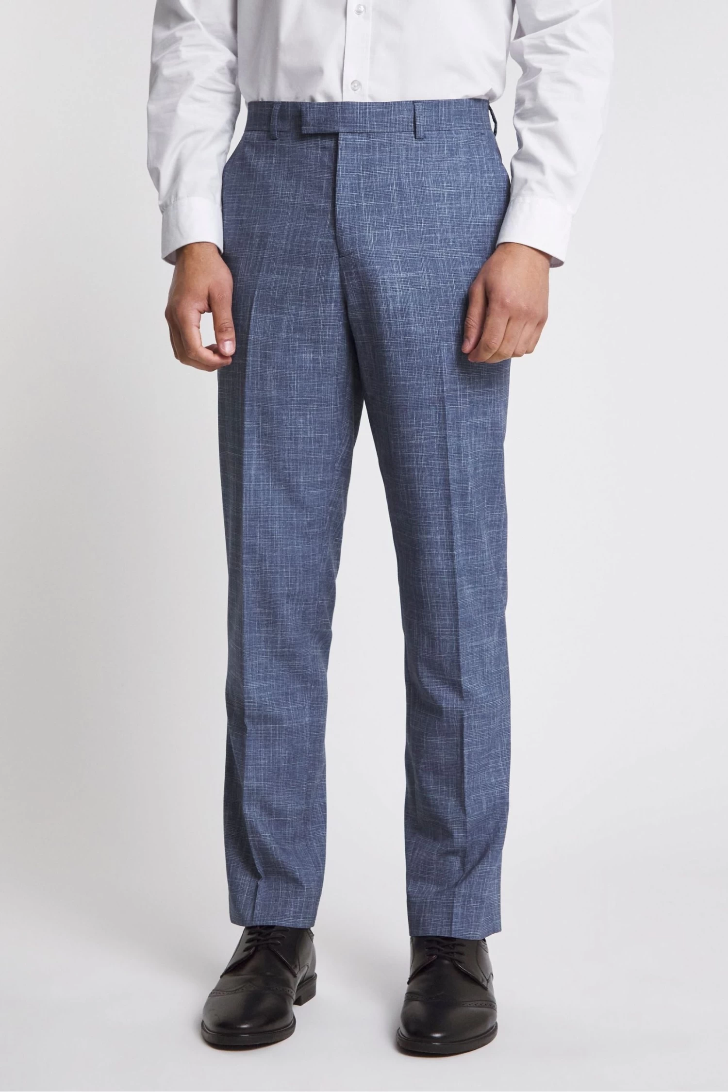 Jacamo Blue Texture Suit: Trousers 2 Jacamo Blue Texture Suit: Trousers