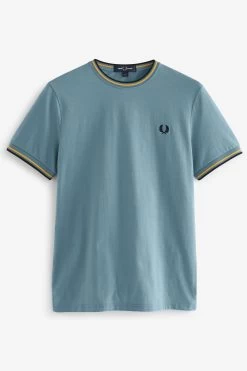 Fred Perry Twin Tipped Logo T-Shirt -Fashion Men Shop C55613s5