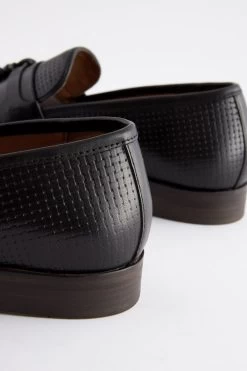 Next Woven Embossed Tassel Loafers -Fashion Men Shop C57715s4