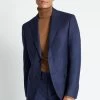 MOSS X Barberis Tailored Fit Blue Suit: Jacket 1 MOSS X Barberis Tailored Fit Blue Suit: Jacket -Fashion Men Shop C60 040s