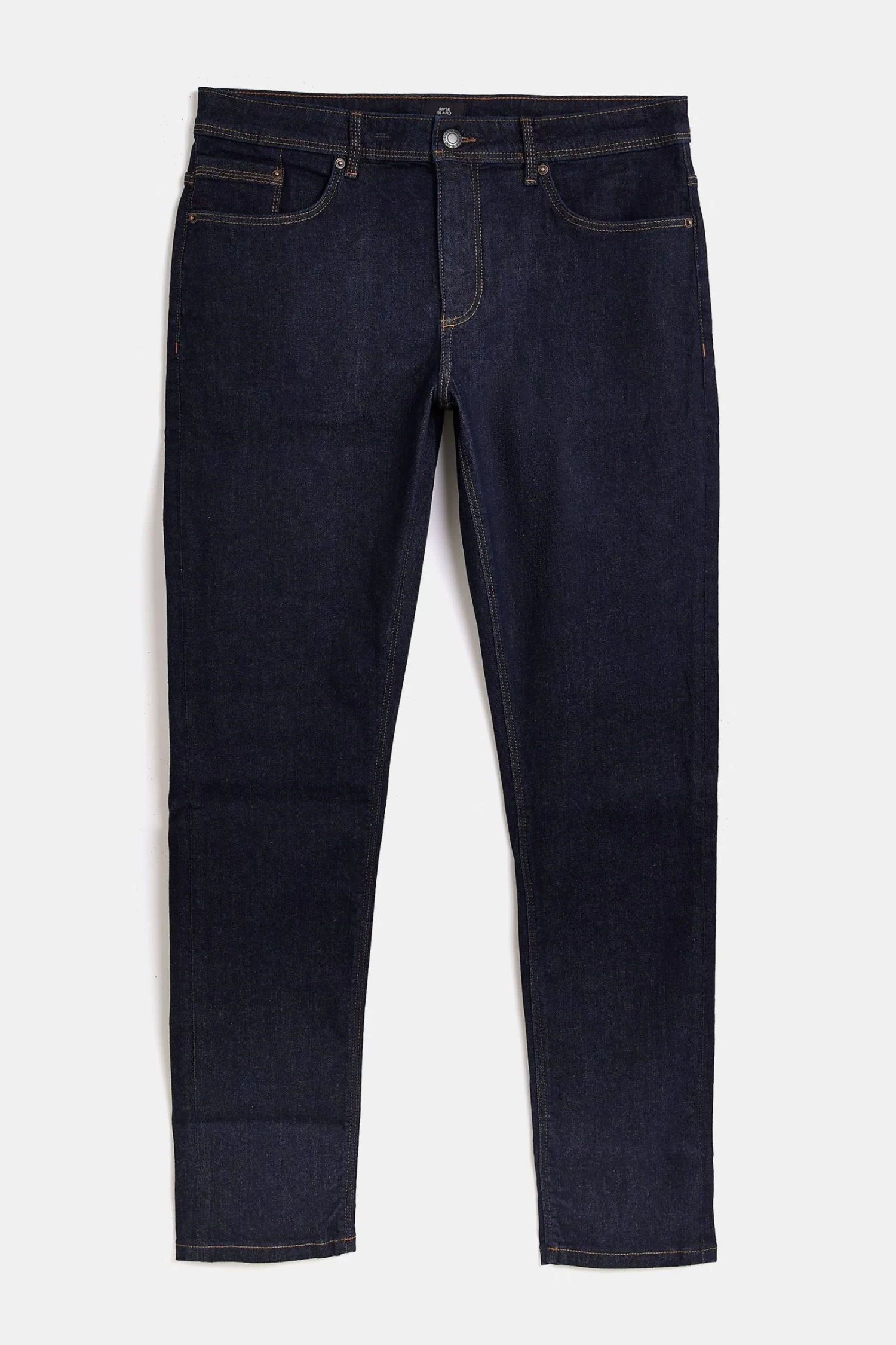 River Island Dark Blue Skinny Jeans 7 River Island Dark Blue Skinny Jeans - Image 5