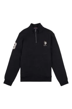 U.S. Polo Assn. Mens Basic Zip Funnel Sweatshirt -Fashion Men Shop C62094s4