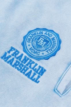 Franklin & Marshall Mens Blue Vintage Crest BB Joggers 7 Franklin & Marshall Mens Blue Vintage Crest BB Joggers -Fashion Men Shop C62711s3