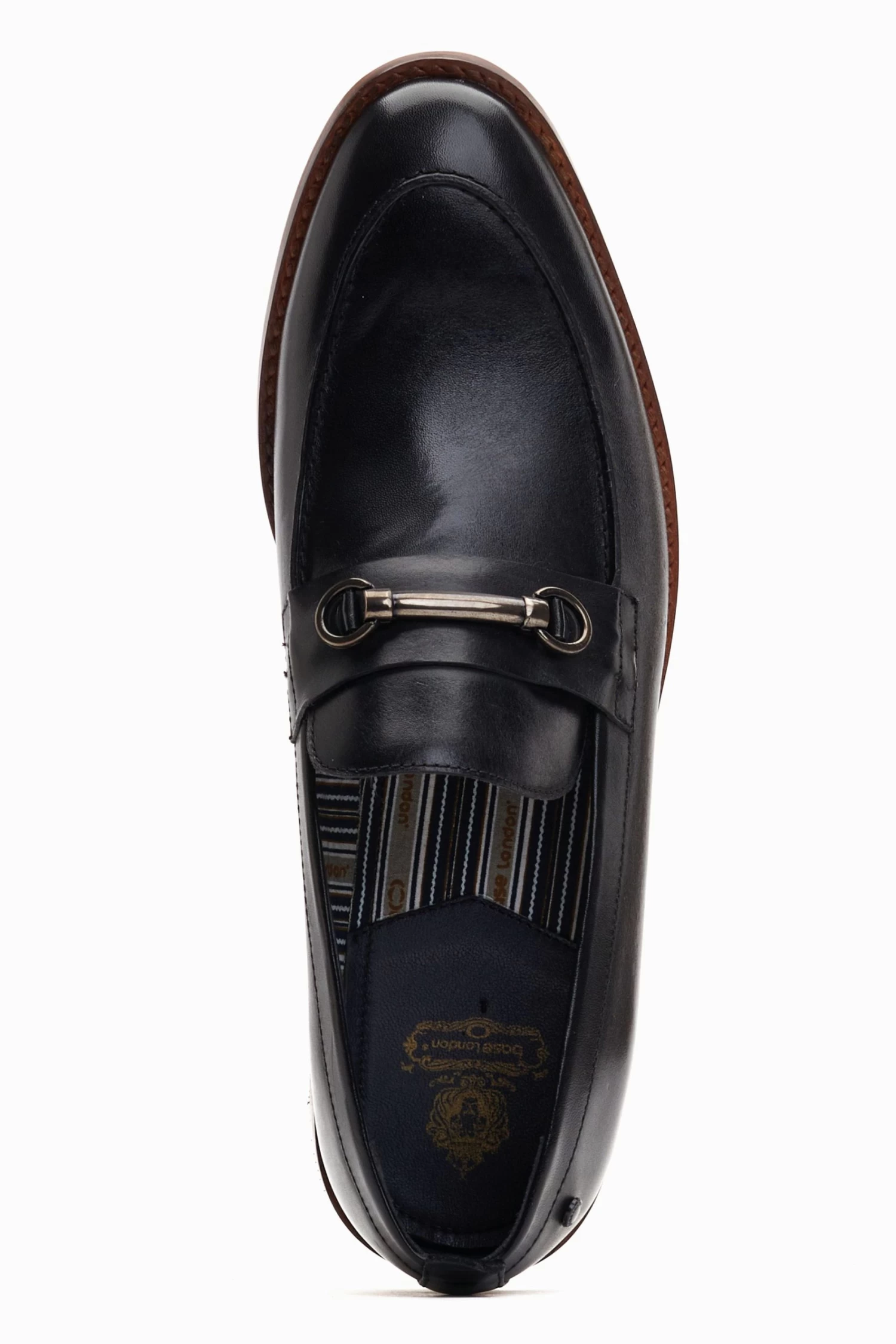 Base London Coda Slip On Black Loafers 6 Base London Coda Slip On Black Loafers - Image 4