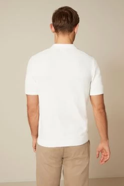 Next Green/White Short Sleeve Vertical Stripe Knitted Polo Shirt 12 Next Green/White Short Sleeve Vertical Stripe Knitted Polo Shirt -Fashion Men Shop C64 194s4