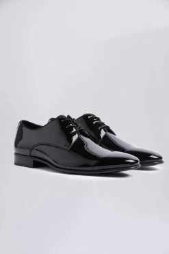 MOSS Ivy Black Patent Dress Shoes