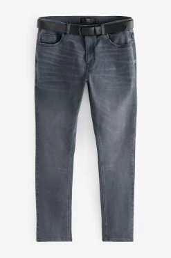 Next Belted Slim Fit Jeans -Fashion Men Shop C69 448s8