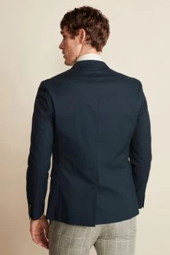 Next Slim Cotton Stretch Blazer -Fashion Men Shop C69 754s3