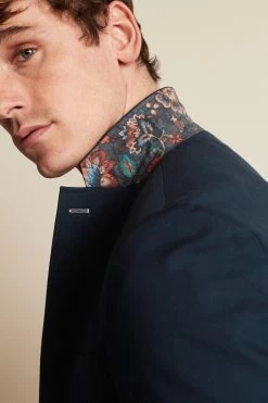 Next Slim Cotton Stretch Blazer -Fashion Men Shop C69 754s4