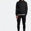 Lyle & Scott Black Fly Fleece Trackies -Fashion Men Shop C70872s