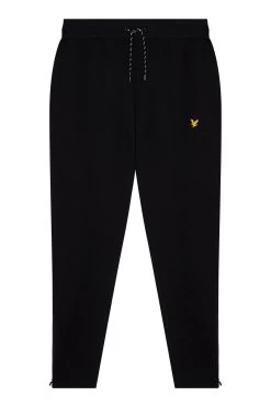 Lyle & Scott Black Fly Fleece Trackies -Fashion Men Shop C70872s4