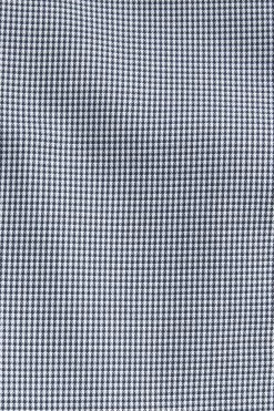 Next Blue Navy Puppytooth Regular Fit Single Cuff Signature Trimmed Shirt 21 Next Blue Navy Puppytooth Regular Fit Single Cuff Signature Trimmed Shirt -Fashion Men Shop C72 972s10