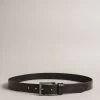 Ted Baker Whyatt Laser Etched Leather Black Belt -Fashion Men Shop C73186s
