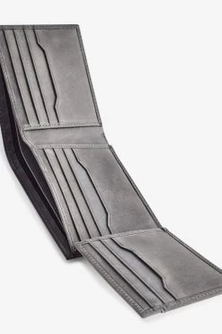 Next Grey Leather Wallet -Fashion Men Shop C75048s3