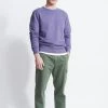 Aubin Vestry Oversized Crew Neck Sweat Top -Fashion Men Shop C75696s
