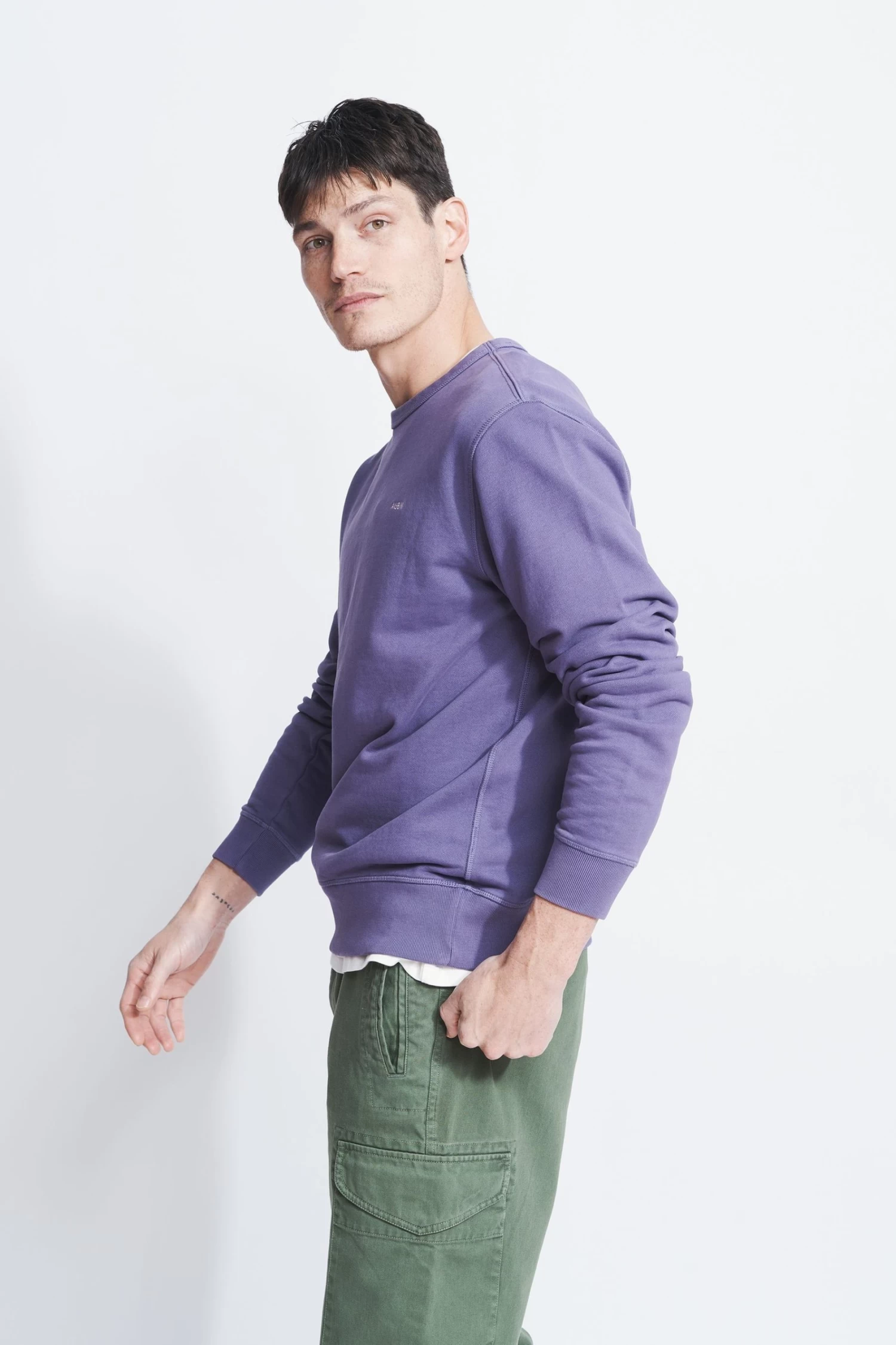 Aubin Vestry Oversized Crew Neck Sweat Top 5 Aubin Vestry Oversized Crew Neck Sweat Top - Image 3