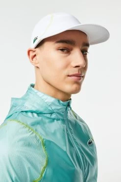 Lacoste Mens Players Performance White Cap