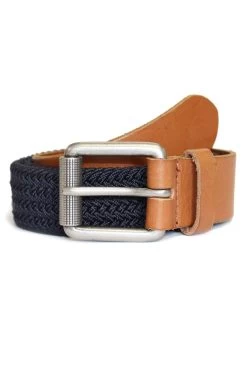 Raging Bull Blue Braided Belt -Fashion Men Shop C84174s2