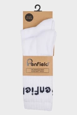 Penfield Intarsia White Socks 2 Pack -Fashion Men Shop C86223s3
